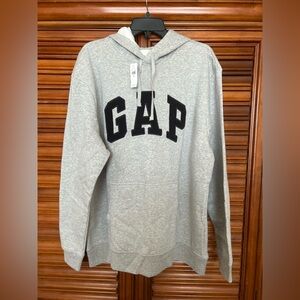 GAP Light Gray Men's Hoodie